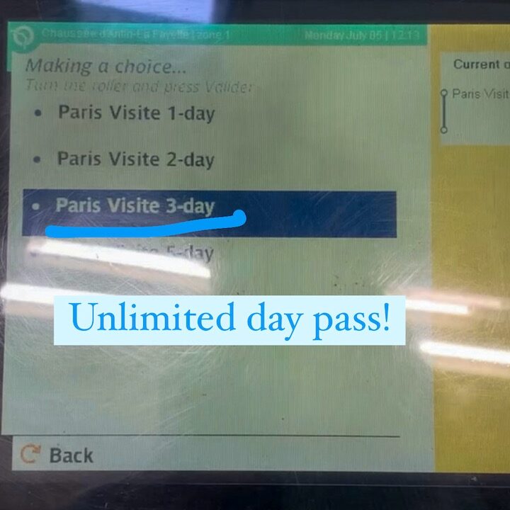 buying an unlimited pass